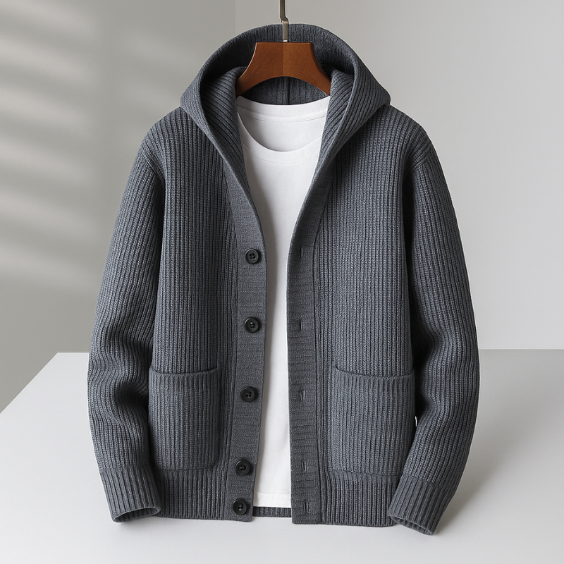 LAURENT MONACO | GILET À CAPUCHE POUR HOMMES