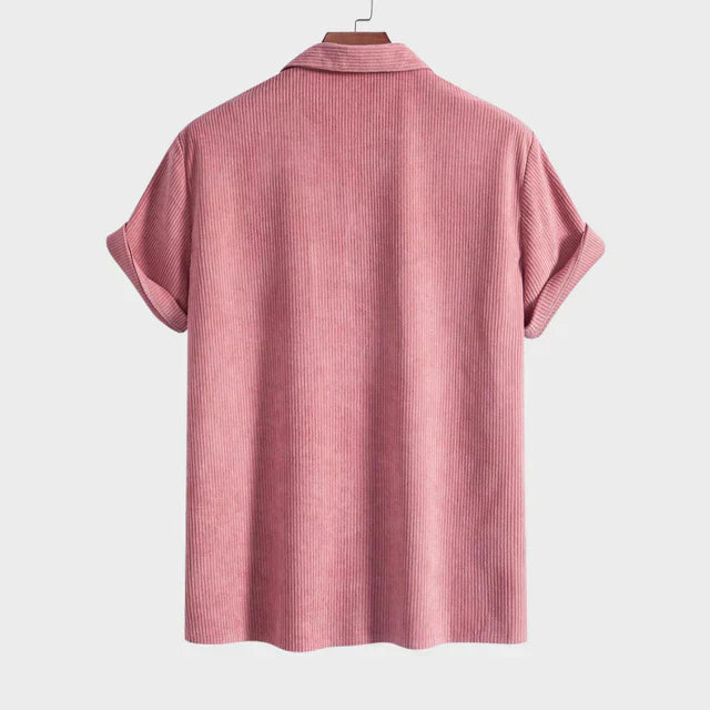 LAURENT MONACO | CHEMISE CUBA TEXTURÉE POUR HOMMES