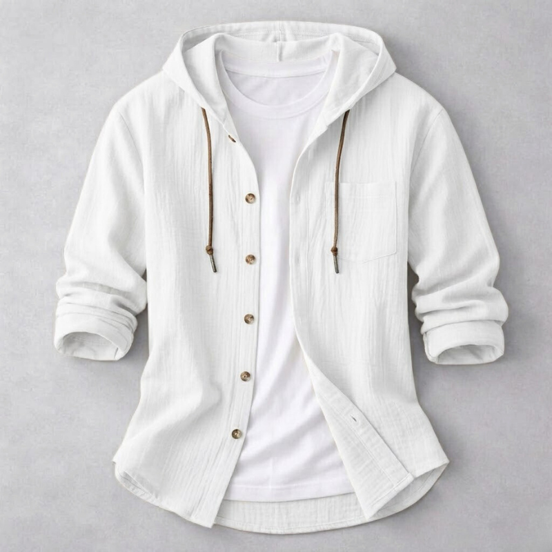 LAURENT MONACO | CHEMISE À CAPUCHE DE MODE POUR HOMMES