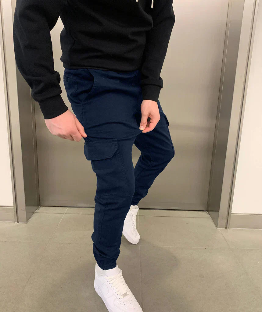 LAURENT MONACO | PANTALON CARGO ÉLÉGANT POUR HOMMES