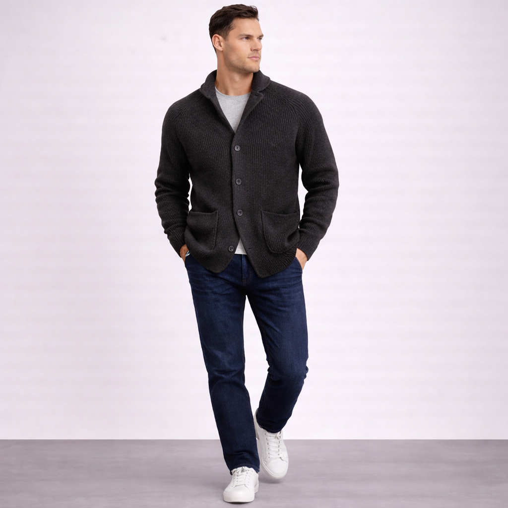 LAURENT MONACO | GILET CHALE POUR HOMMES