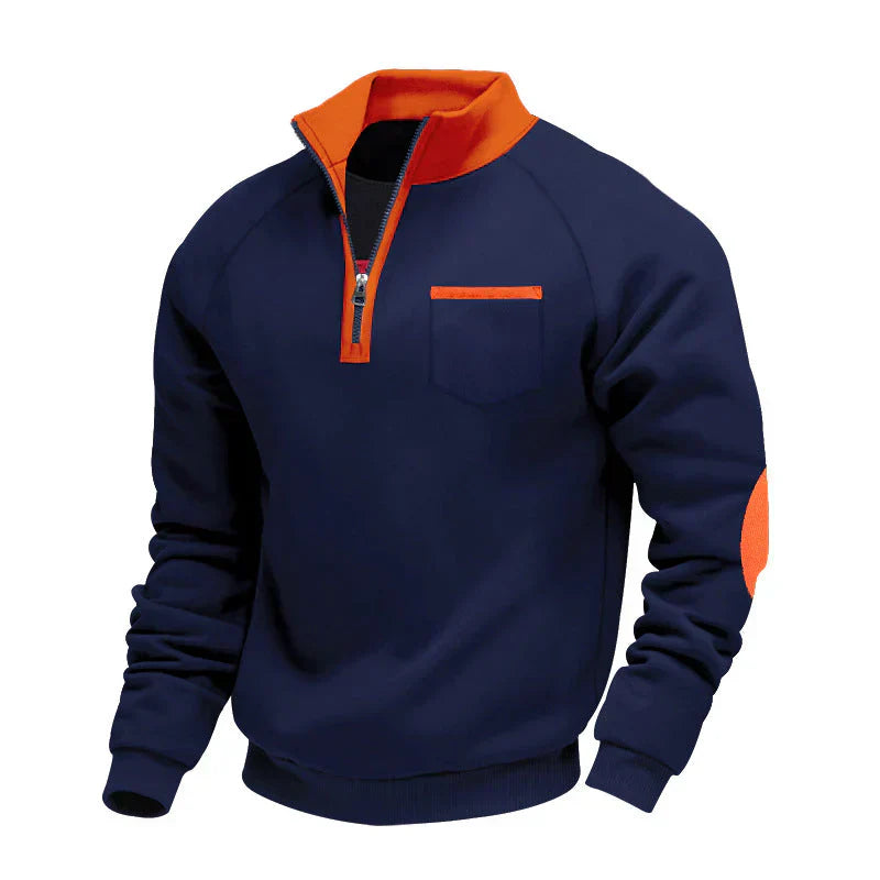 KENZO | JERSEY DE CUELLO ALTO Y CREMALLERA PARA HOMBRE