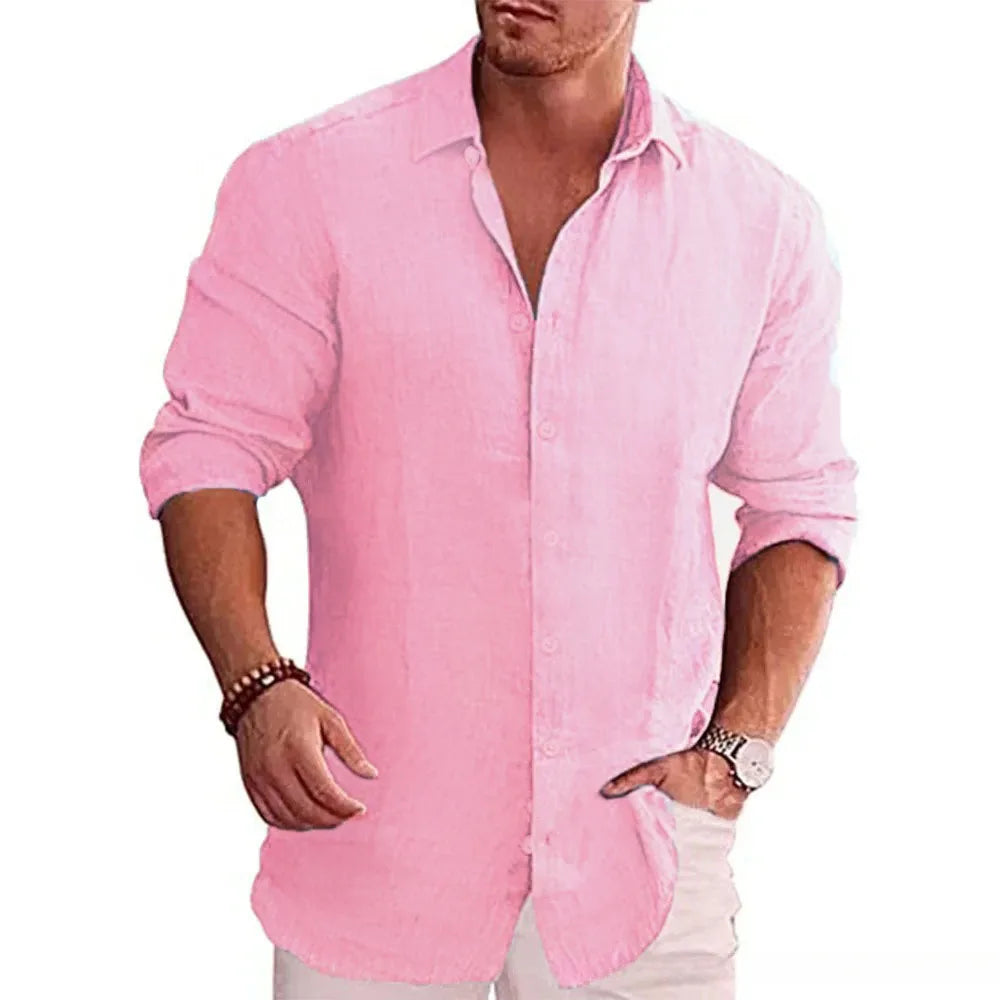 LAURENT MONACO | CHEMISE À MANCHES LONGUES MODERNE POUR HOMMES