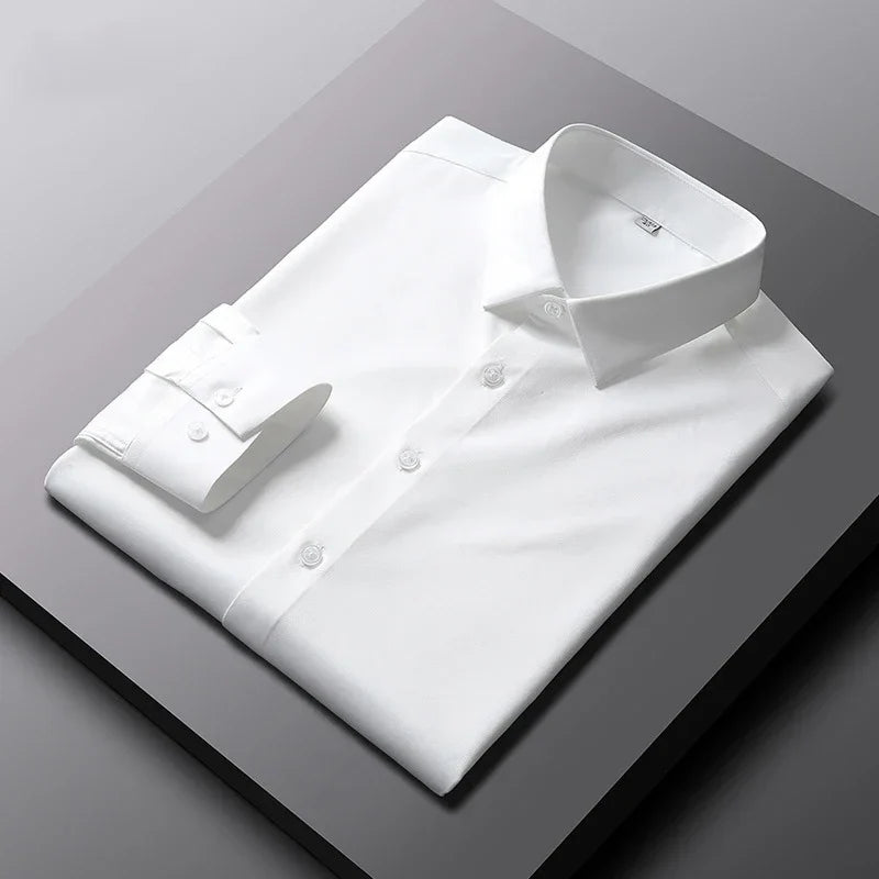 LAURENT MONACO | CHEMISE FORMELLE À MANCHES LONGUES POUR HOMMES