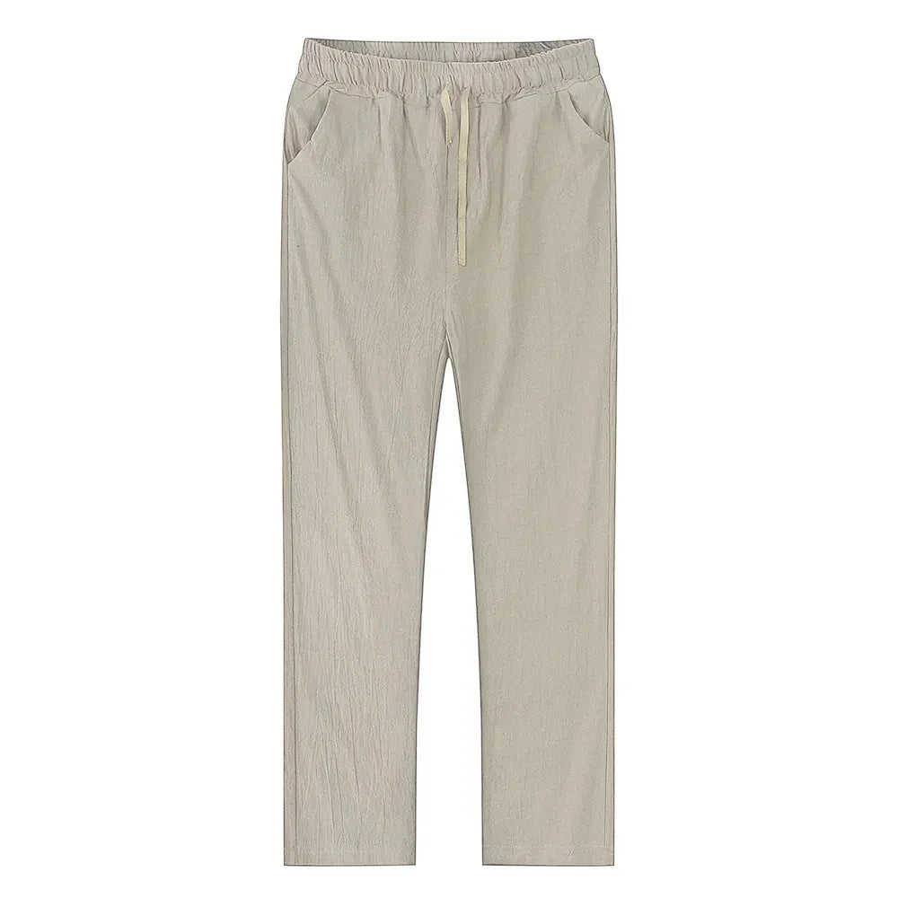 LAURENT MONACO | PANTALON DE RUE EN LIN POUR HOMME