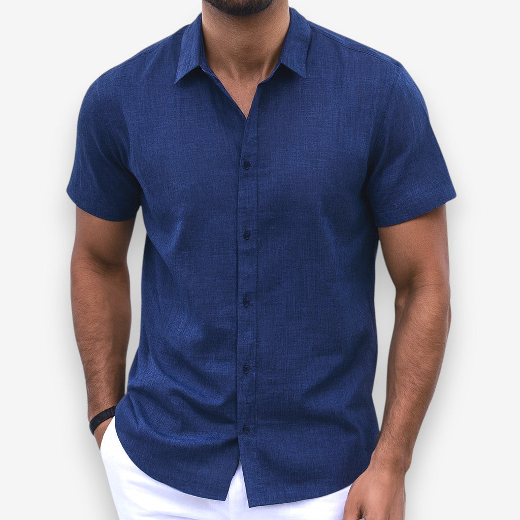LAURENT MONACO | CHEMISE À MANCHES COURTES POUR HOMMES