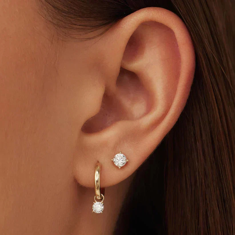 DELACROIX | BOUCLES D’OREILLES AVEC PIERRE LARMES DE LUNE