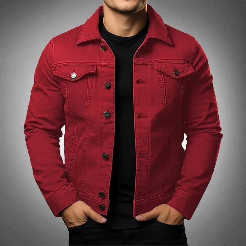 LAURENT MONACO | VESTE EN JEAN CLASSIQUE POUR HOMME