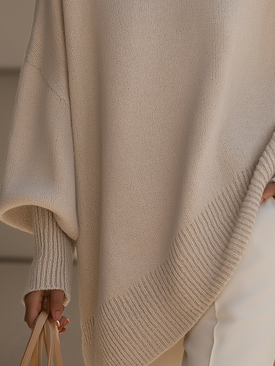 Ana | Jersey Poncho Oversize