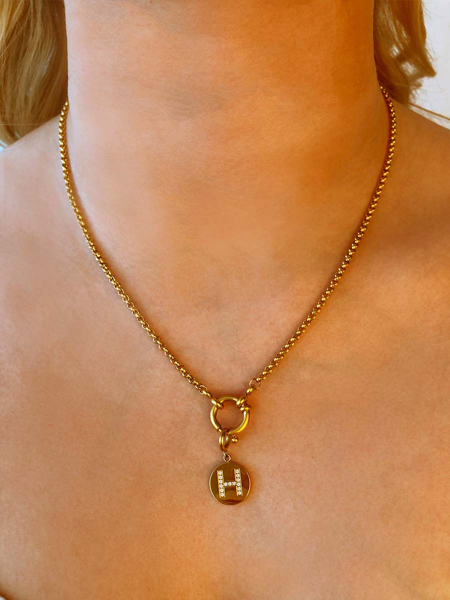 Amelia | Collar con aro central