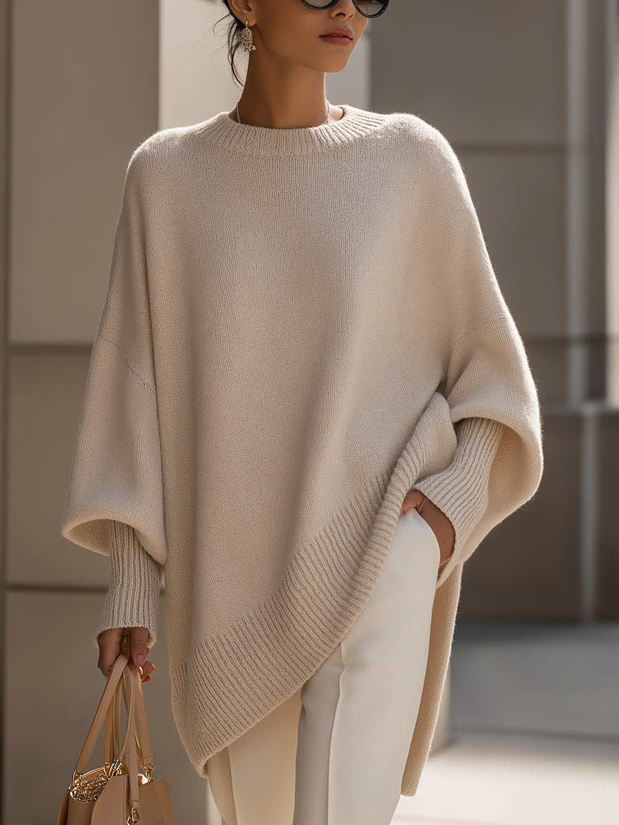 Ana | Jersey Poncho Oversize