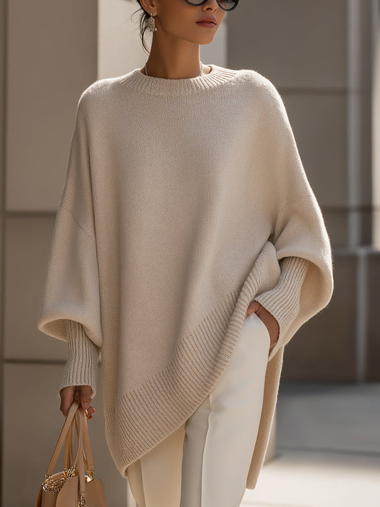 Ana | Jersey Poncho Oversize