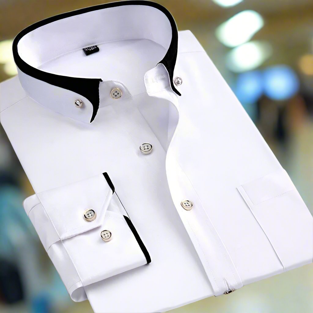LAURENT MONACO | CHEMISE ÉLÉGANTE CLASSIQUE POUR HOMME