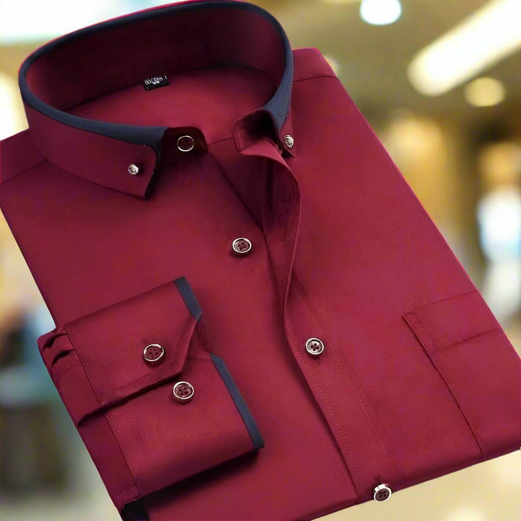 LAURENT MONACO | CHEMISE ÉLÉGANTE CLASSIQUE POUR HOMME