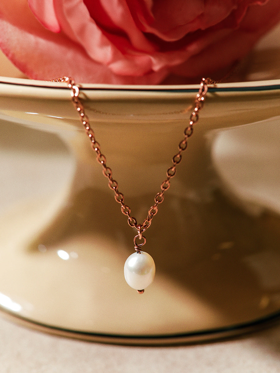 Aurora | Collar con dije de perla