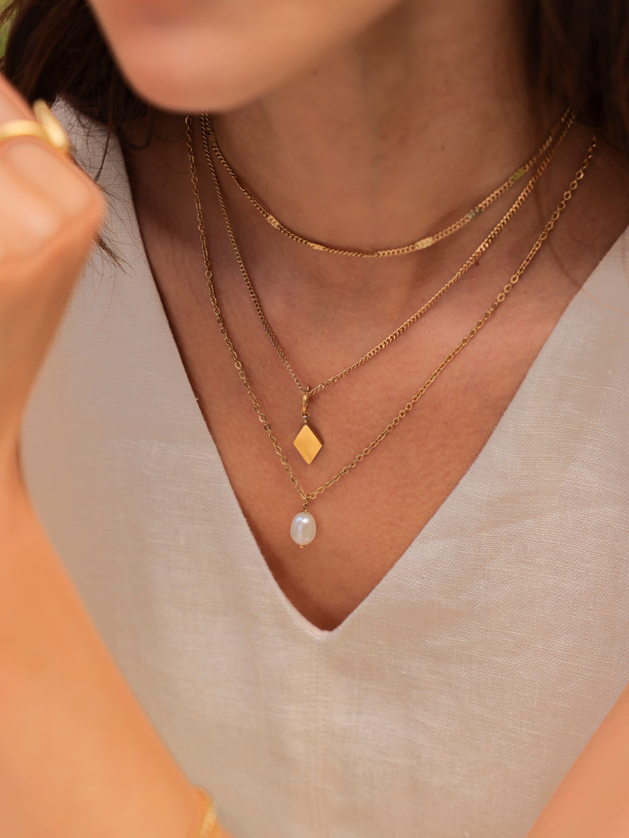 Aurora | Collar con dije de perla