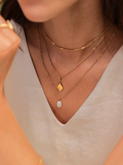 Aurora | Collar con dije de perla