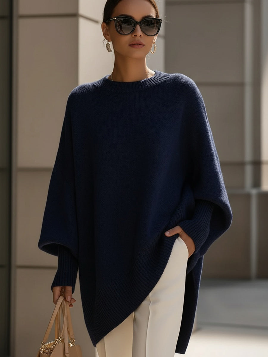 Ana | Jersey Poncho Oversize