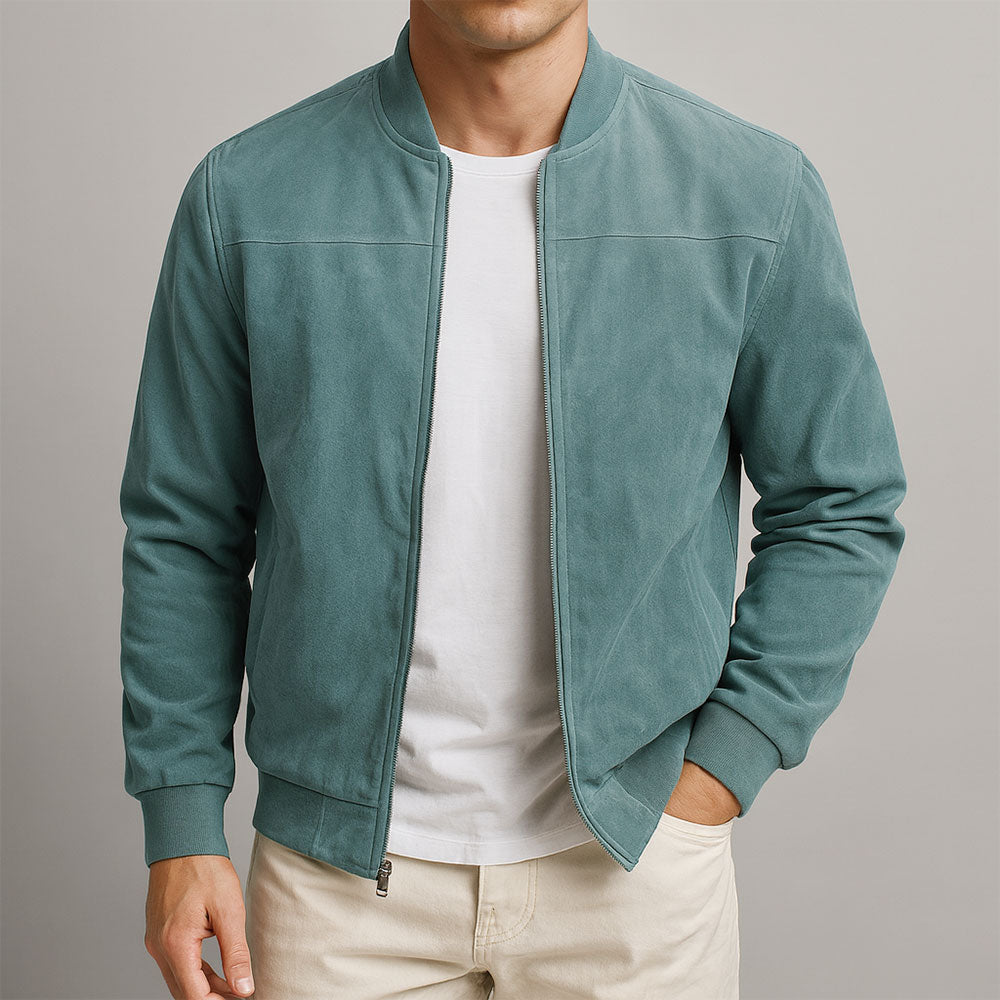 LAURENT MONACO | VESTE EN SUÉDINE POUR HOMME