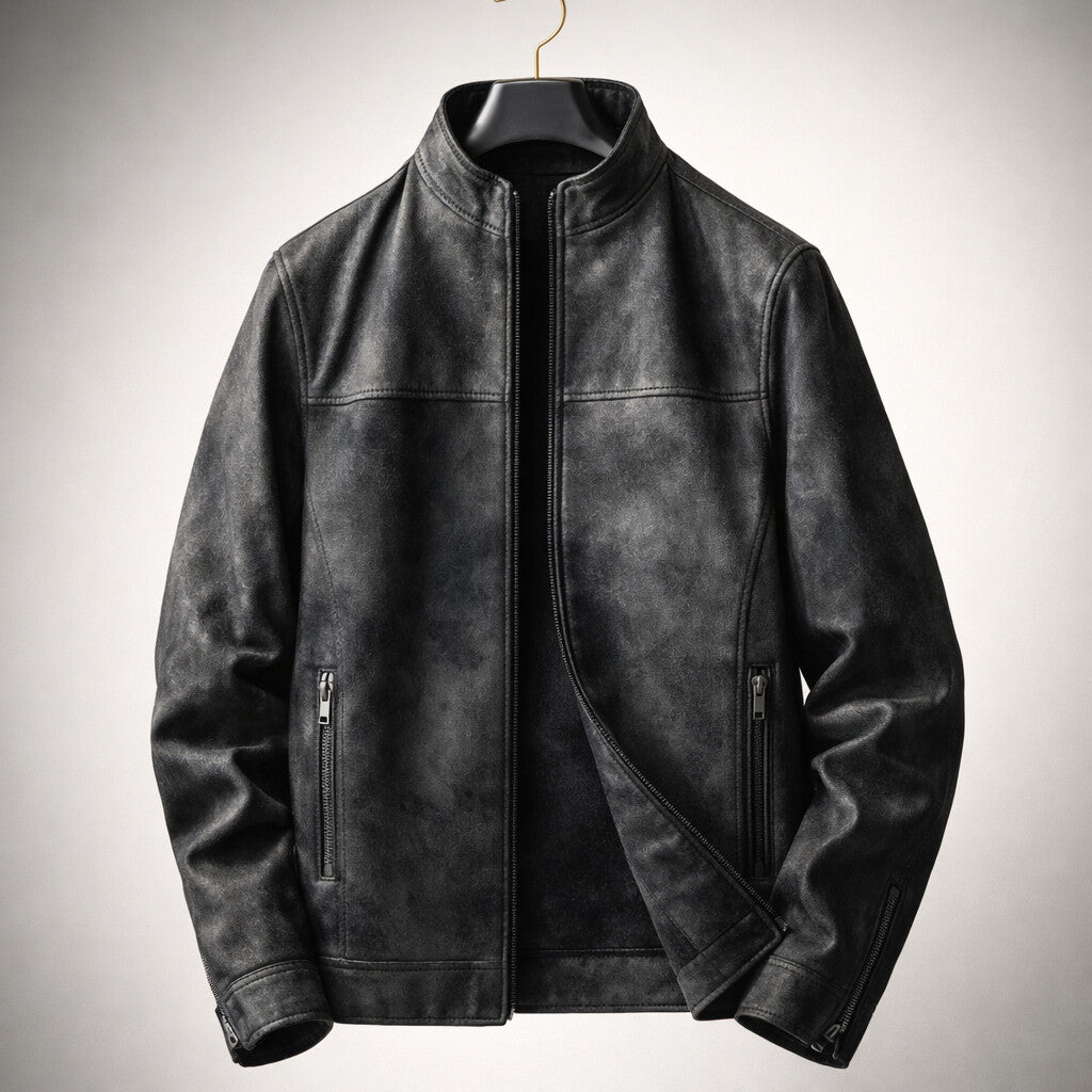 VALENTINO | CHAQUETA DE MOTO DE CORTE ESTRECHO