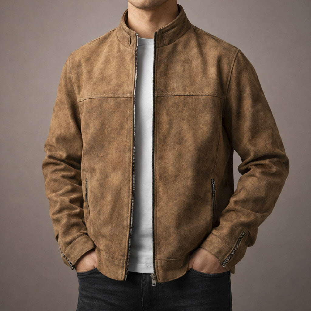 VALENTINO | CHAQUETA DE MOTO DE CORTE ESTRECHO