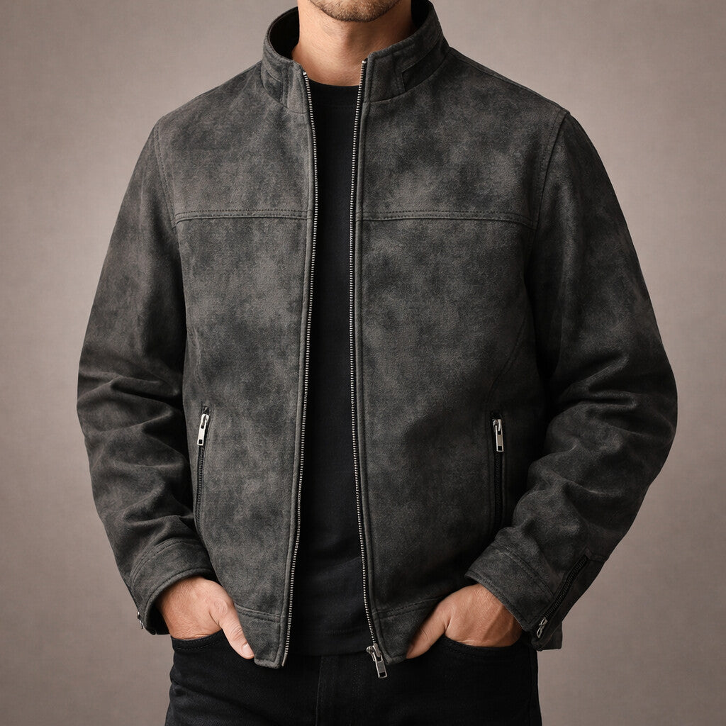 VALENTINO | CHAQUETA DE MOTO DE CORTE ESTRECHO