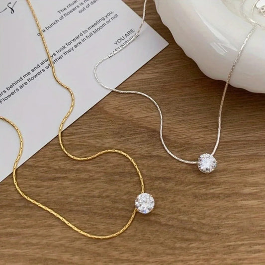 Eva | Collar de piedras de Moissanite