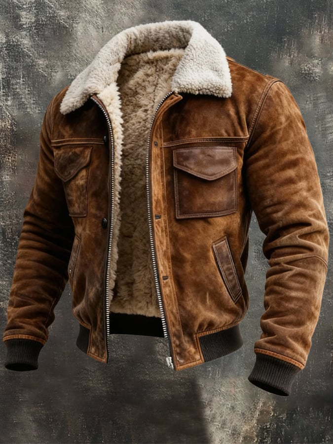 MAXIMUS | CHAQUETA CON FORRO DE SHERPA PARA HOMBRE
