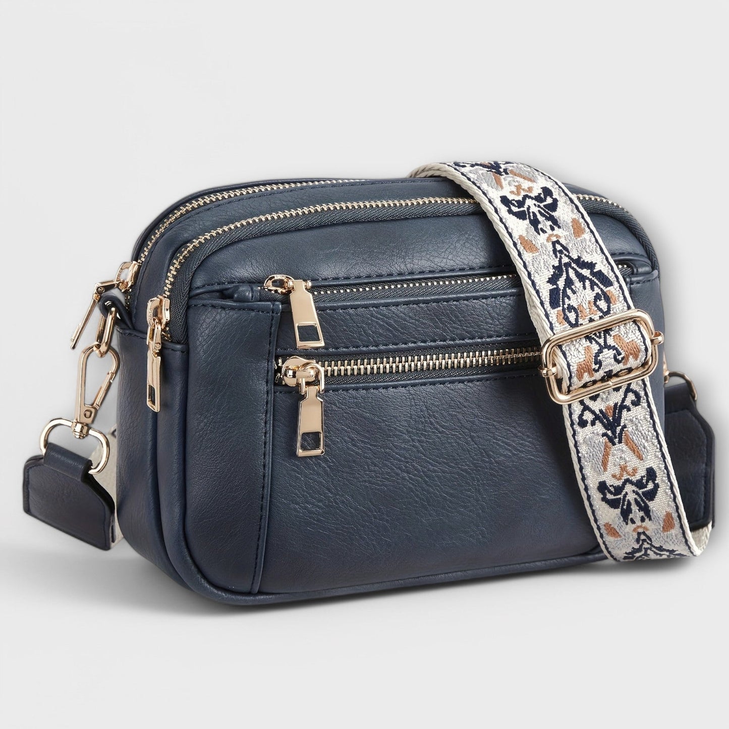 Celeste | Bolsa retro boho chic