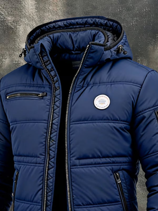 HÉCTOR | CHAQUETA DE INVIERNO CON CAPUCHA CLÁSICA PARA HOMBRE