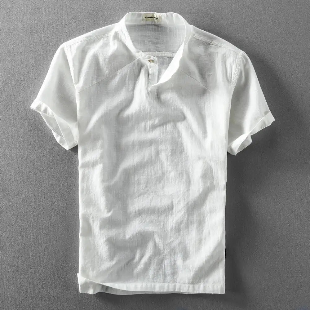 LAURENT MONACO | CHEMISE D'ÉTÉ À MANCHES COURTES POUR HOMMES