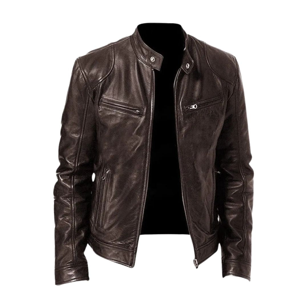 LAURENT MONACO | VESTE COL MONTANT COUPE SLIM POUR HOMME