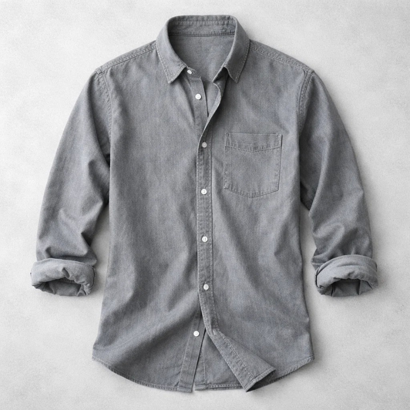 LAURENT MONACO | CHEMISE CLASSIQUE EN COTON POUR HOMMES