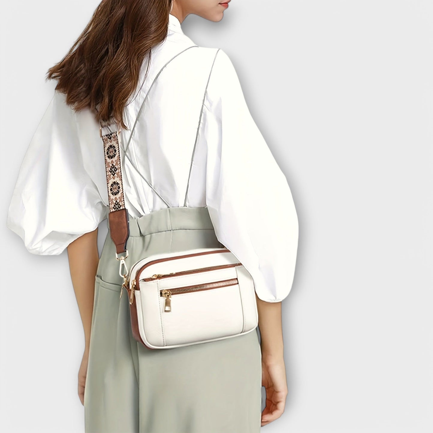 Celeste | Bolsa retro boho chic