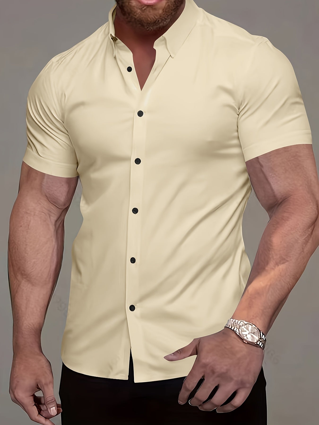 LAURENT MONACO | CHEMISE AJUSTEE ETE POUR HOMMES