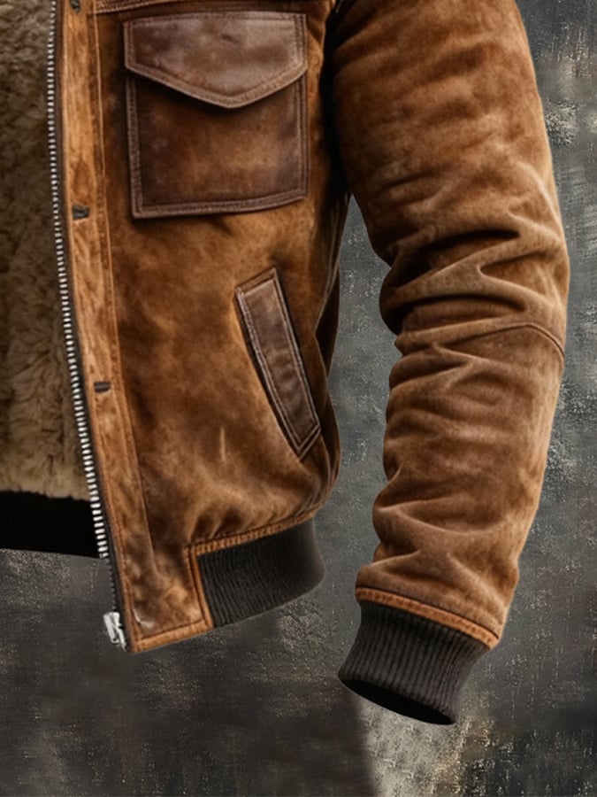 MAXIMUS | CHAQUETA CON FORRO DE SHERPA PARA HOMBRE