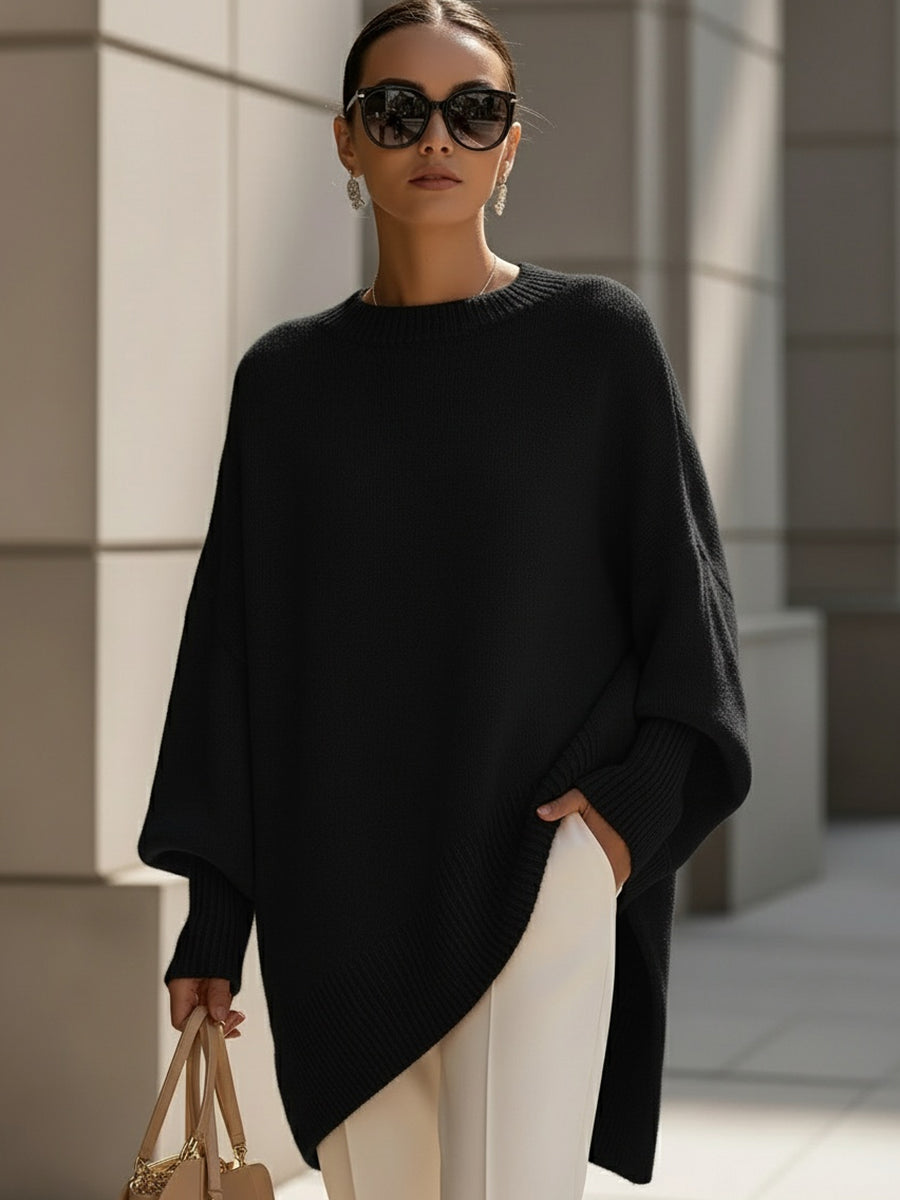 Ana | Jersey Poncho Oversize