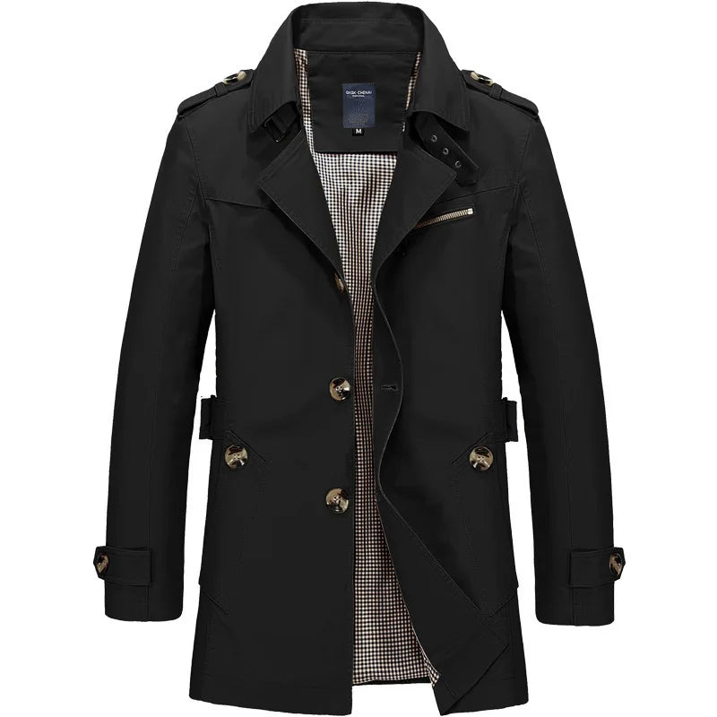 LAURENT MONACO | TRENCH-MANTEAU MODERNE POUR HOMMES