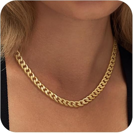 Jimena | Collar de eslabones cubanos gruesos