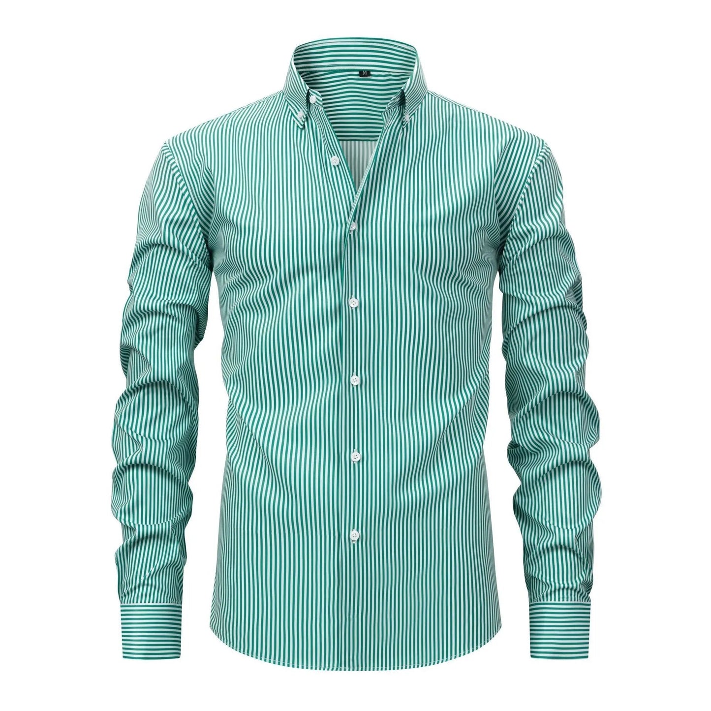 LAURENT MONACO | CHEMISE RAYÉE ÉLÉGANTE POUR HOMMES