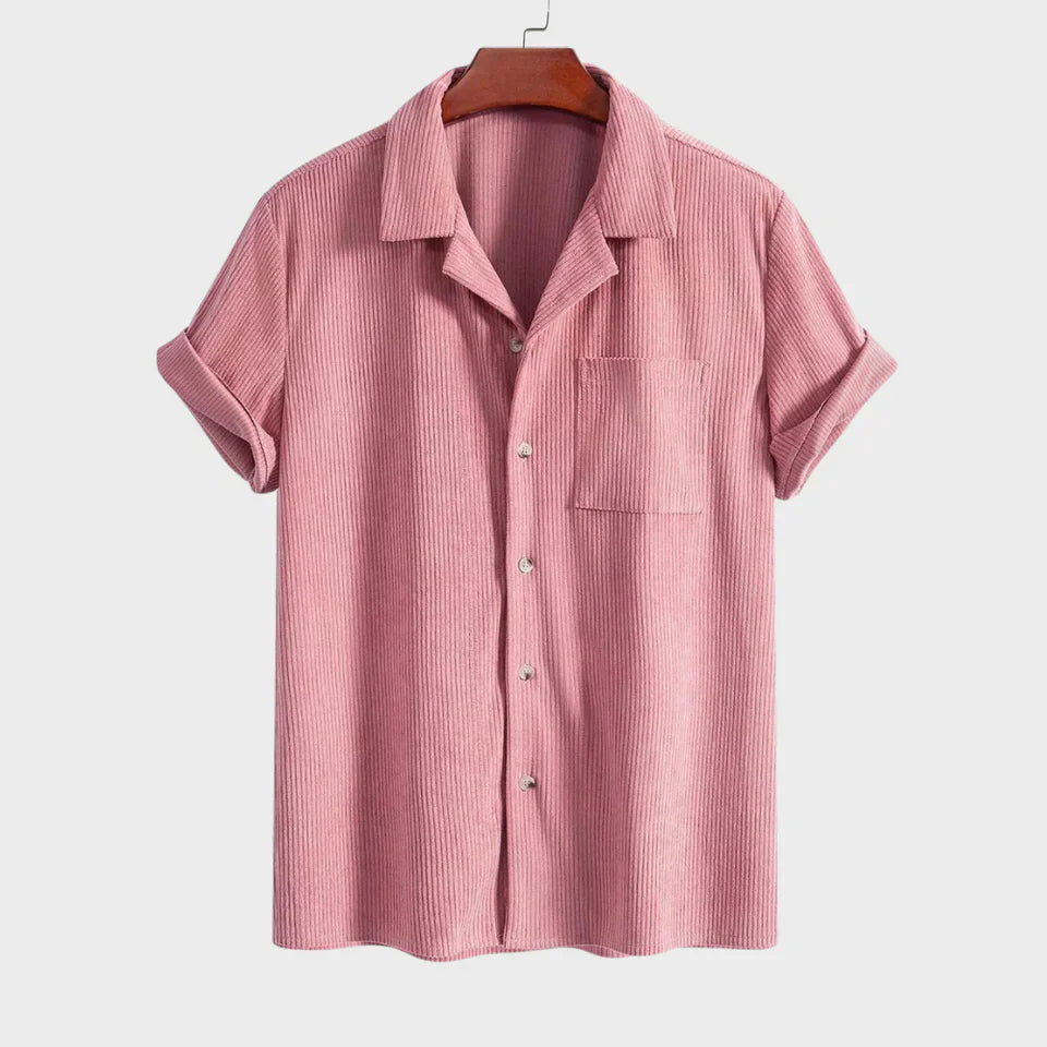 LAURENT MONACO | CHEMISE CUBA TEXTURÉE POUR HOMMES
