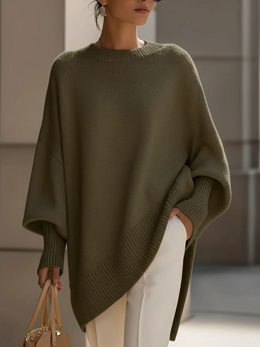 Ana | Jersey Poncho Oversize