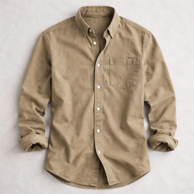 LAURENT MONACO | CHEMISE CLASSIQUE EN COTON POUR HOMMES