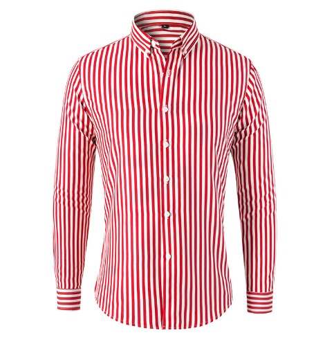 LAURENT MONACO | CHEMISE FORMELLE CLASSIQUE À RAYURES POUR HOMME