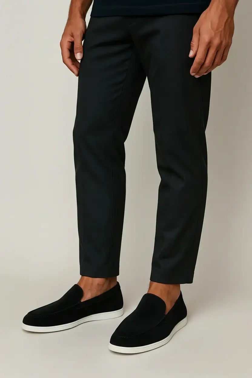 LAURENT MONACO | MOCASSINS CLASSIQUES EN DAIM POUR HOMME