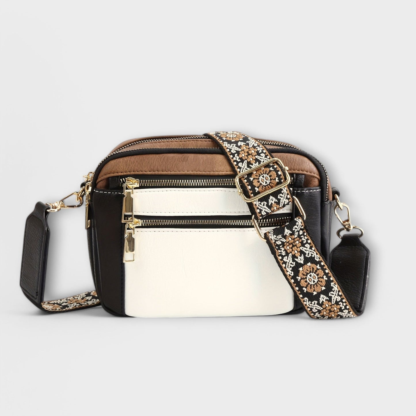 Celeste | Bolsa retro boho chic