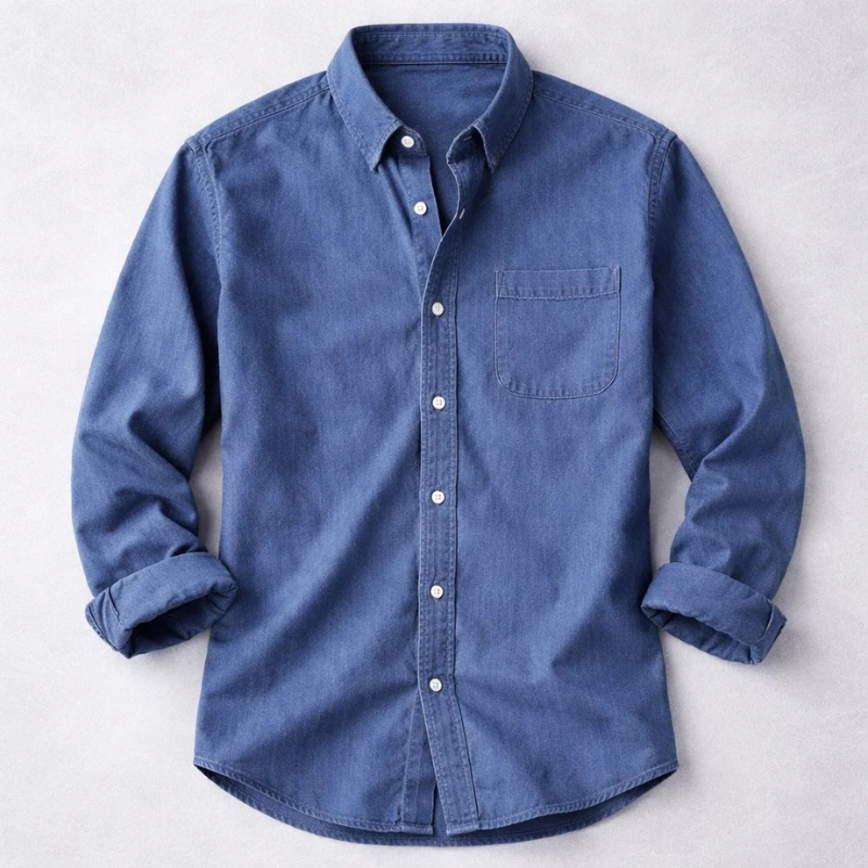 LAURENT MONACO | CHEMISE CLASSIQUE EN COTON POUR HOMMES