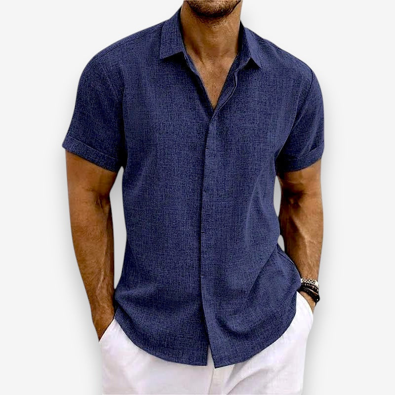 LAURENT MONACO | CHEMISE À MANCHES COURTES POUR HOMMES