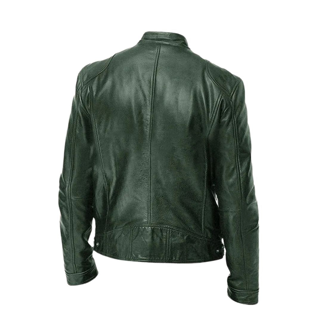 LAURENT MONACO | VESTE COL MONTANT COUPE SLIM POUR HOMME