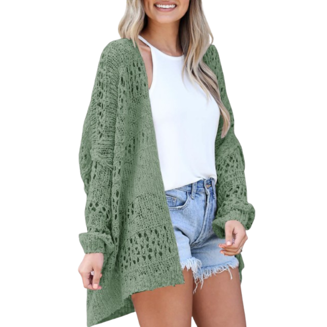 NAOMI | Cárdigan Boho de Verano Oversized Ligero